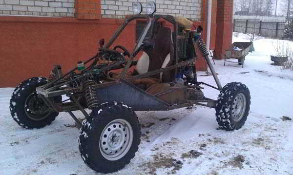Самодельный багги Пиранья