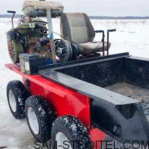 Модернизированный мини вездеход ТС-350