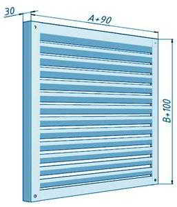 Вентиляционные металлические решетки – виды, особенности и установка
