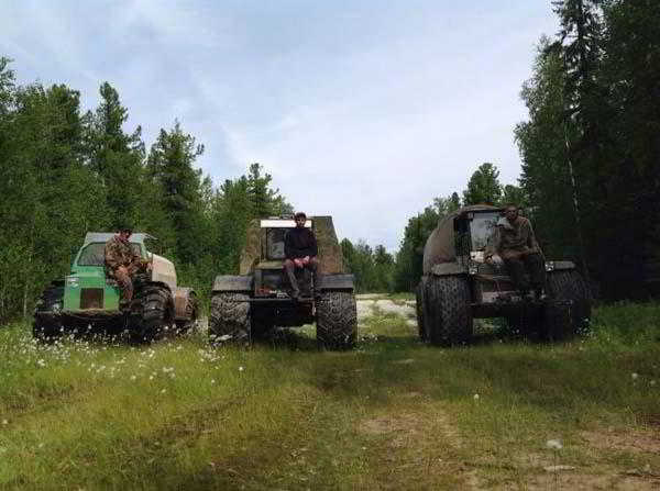 Вездеход переломка 4×4: фото пошаговой сборки