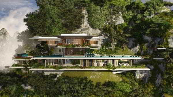Дом мечты: эффектный дом на острове от студии Martin Ferrero Architecture