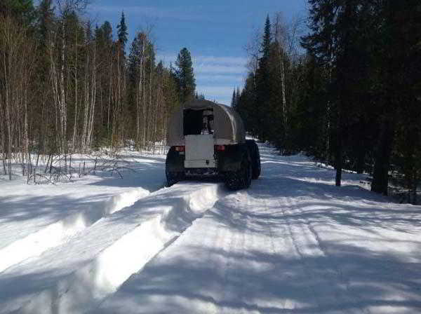 Вездеход переломка 4×4: фото пошаговой сборки