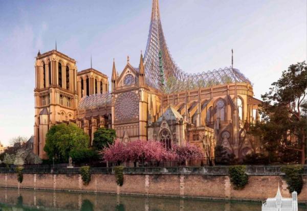 
	    Французский архитектор предложил радикальную реконструкцию Нотр-Дама	