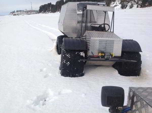 Вездеход переломка 4×4: фото пошаговой сборки