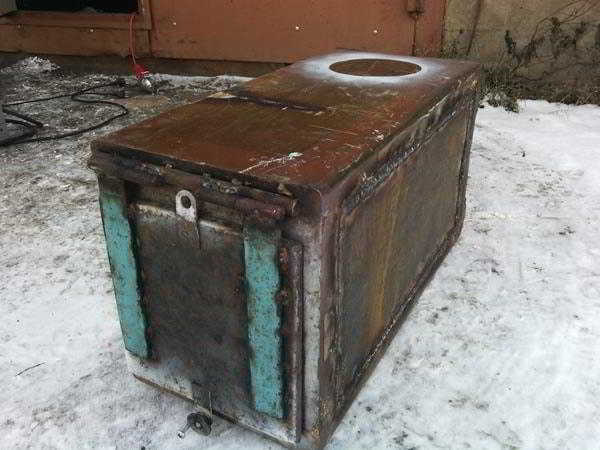 Самая эффективная буржуйка