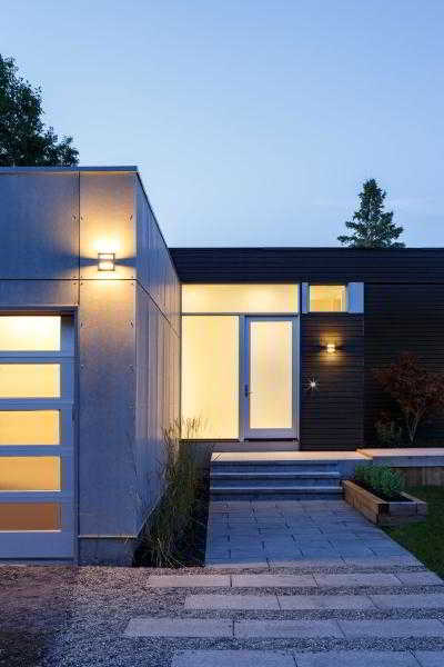 Проект просторного современного дома в Оттаве, Канада