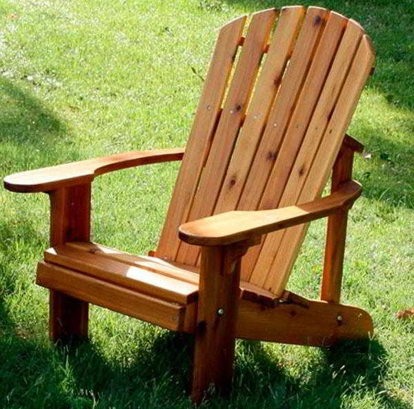 Садовое кресло: чертежи, фото