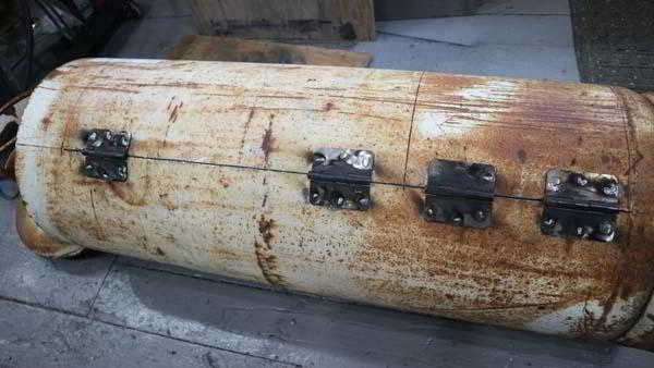 Коптильня из газового баллона