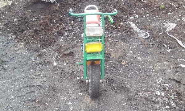 Самодельный мопед из бензопилы