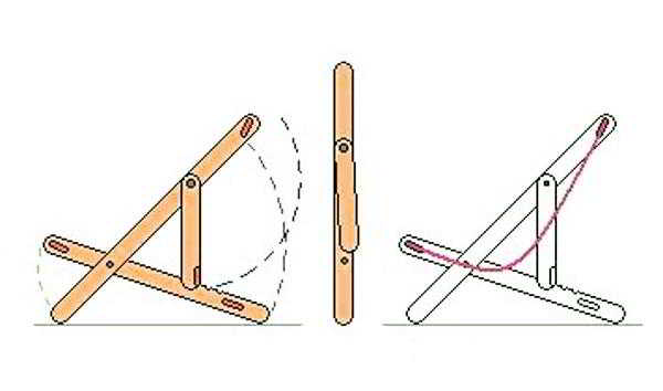 Как сделать шезлонг: чертежи, фото