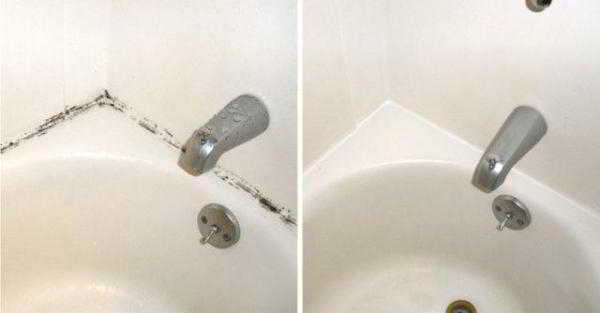 Как правильно удалить плесень в ванной комнате с герметика