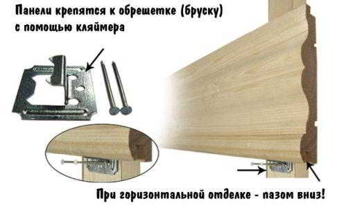 Крепление блок хауса &mdash; как все сделать правильно?