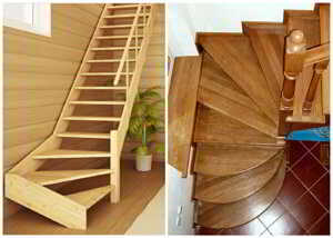 Чертеж лестницы с размерами, выбор типа и модели, материала, определение размеров ступенек и их количества