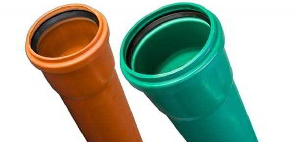 Трубы из ПВХ канализационные для наружной и внутренней прокладки
