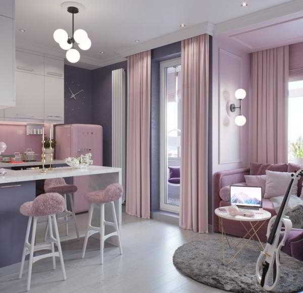 Дизайн квартиры-студии или гостинки — 6 современных интерьеров от лучших дизайнеров