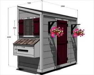 Строительство курятника своими руками — чертежи, видео и пошаговая инструкция