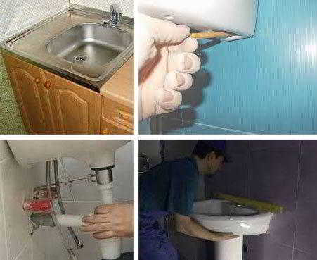 Как закрепить раковину на стене в ванной комнате