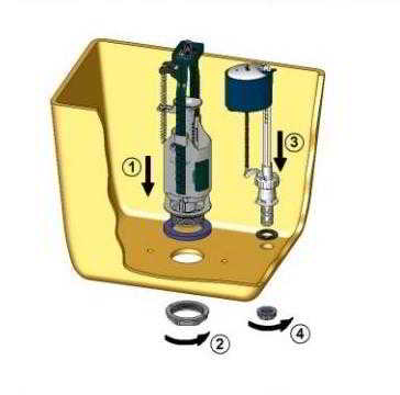 Замена бачка унитаза – помощь начинающим сантехникам