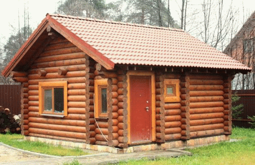 
			Бани из рубленного бревна		