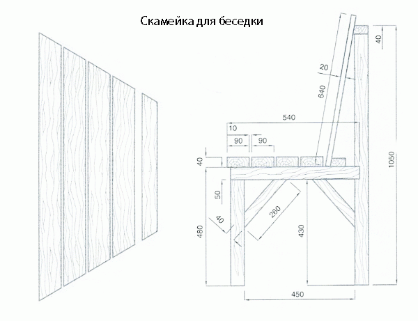 Как сделать деревянную беседку