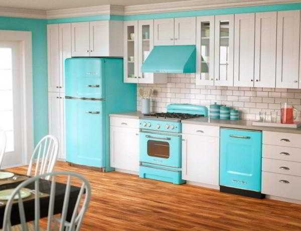 	Голубая кухня — островок спокойствия в вашем доме				