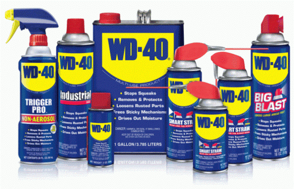 Необычное использование WD-40