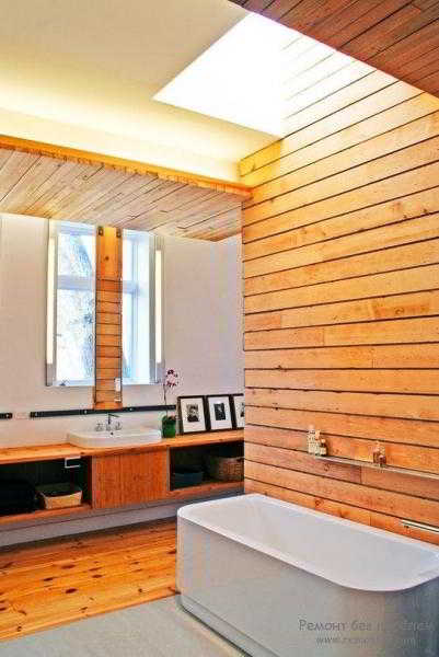 	35 оригинальных идей по дизайну интерьера деревянной ванной комнаты				