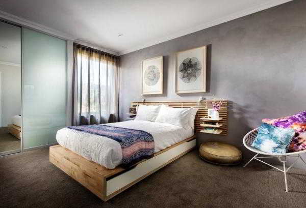 	Двуспальные кровати: фото оригинальных решений для создания красивого и комфортного спального места				