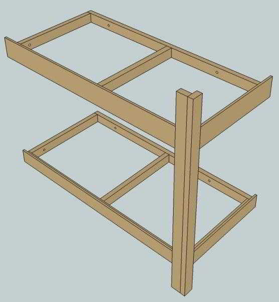 Как сделать двухъярусную детскую кровать своими руками: фото, чертежи, схемы