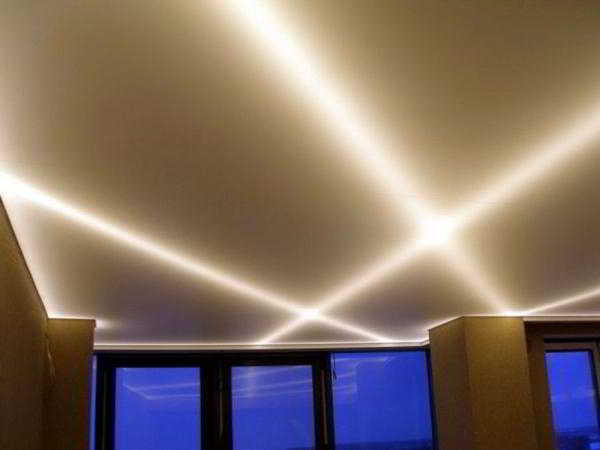 Как украсить потолки светодиодной подсветкой самостоятельно