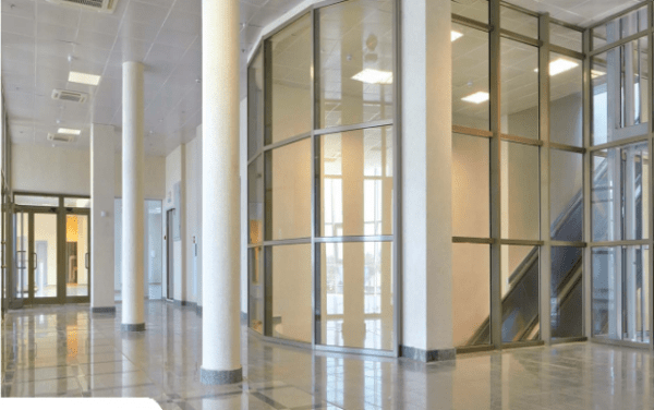 Какие делают потолки в торговых центрах?