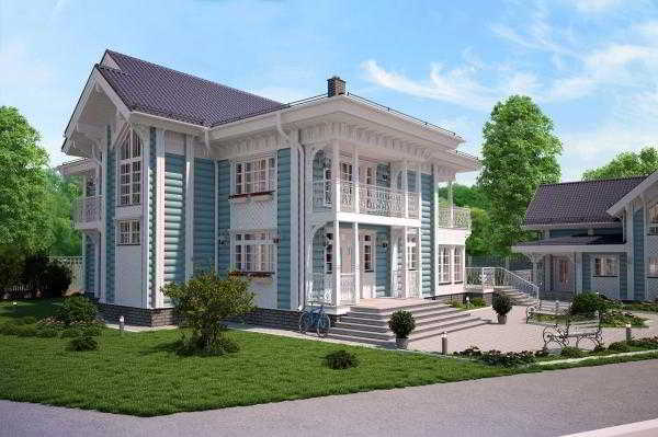 	Красивые деревянные дома: роскошные экстерьеры на фото				