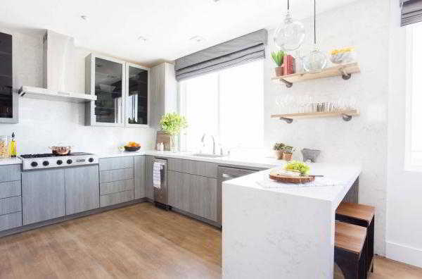 	Кухня площадью 9 кв. м &ndash; дизайн 2018 года				