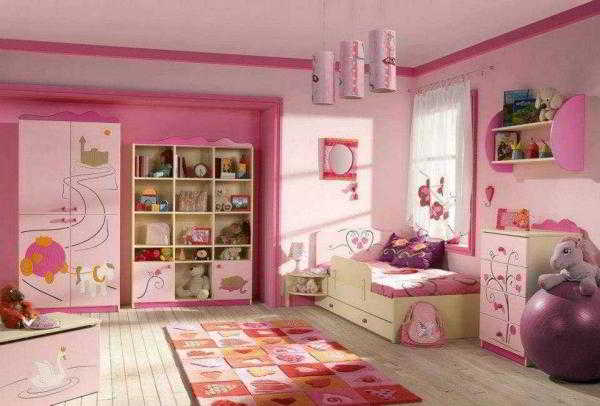	Оформление комнаты для любимой дочки				