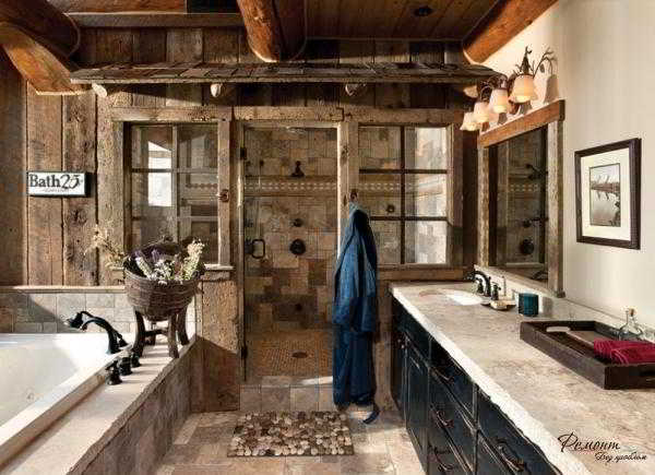 	Отделка ванной комнаты сегодня – сочетание старины и современности				