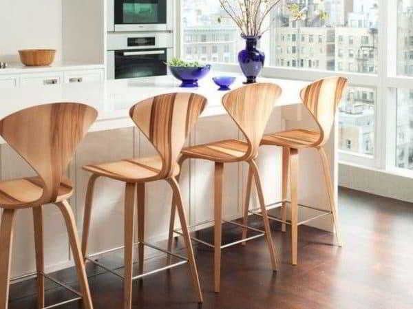 Пластиковые стулья для кухни: цветные и прозрачные стулья из пластика в интерьере