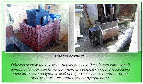 
			Устройство банной печи		