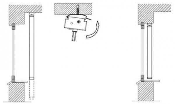 Виды и особенности монтажа крепления для жалюзи