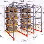 Виды складских стеллажей