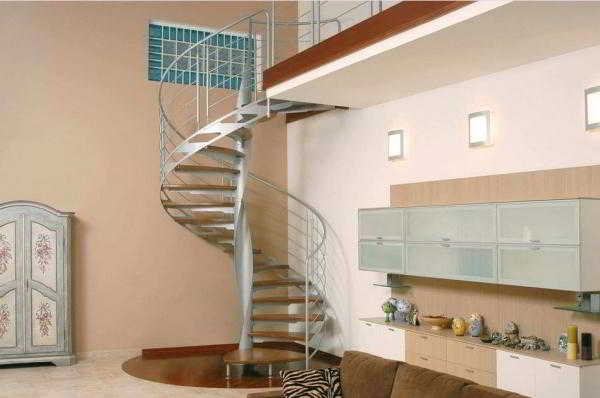 	Винтовая лестница: грациозный элемент дизайна в вашем доме				