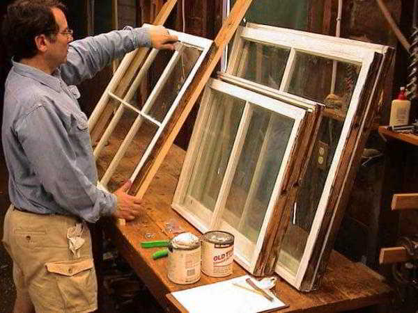 Как самостоятельно привести в порядок деревянные окна без особых навыков