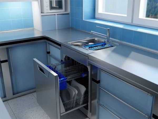 Компактная посудомоечная машина под раковину: как самостоятельно установить