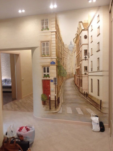 3D обои в современном интерьере 3D обои в современном интерьере