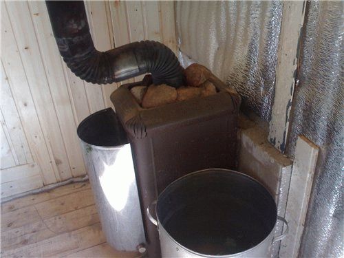 
			Асбест в бане		