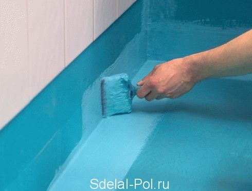 
			Бетонная стяжка пола		