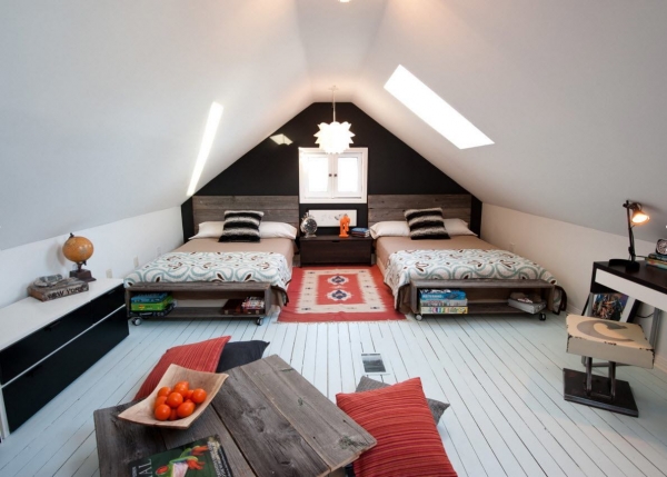 	Эффективное и стильное обустройство мансардного этажа или чердака				