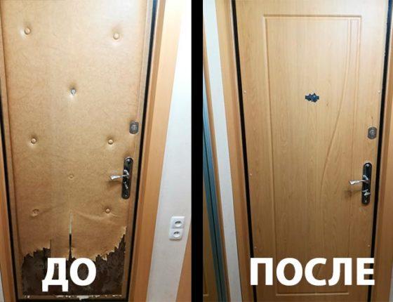 Красивая дверь за копейки: как отреставрировать старую входную дверь