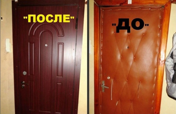 Красивая дверь за копейки: как отреставрировать старую входную дверь