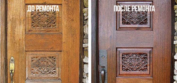Красивая дверь за копейки: как отреставрировать старую входную дверь