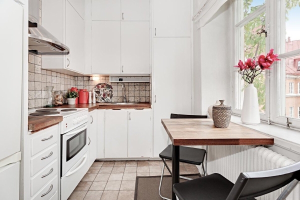 	Кухня в скандинавском стиле: красивая отделка интерьера, выбор мебели и декора				